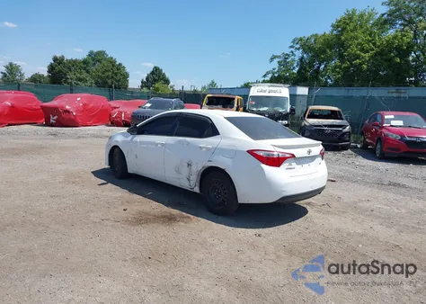 2014 Toyota Corolla S from USA, damaged, VIN 2T1BURHE4EC165516